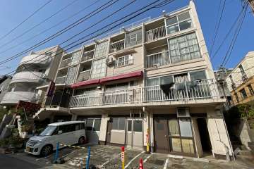 大蔵マンションの外観（北東側から）