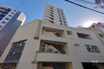 五反田サンハイツの外観（北西側から）
