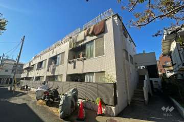 グリーンキャピタル中延の外観（北東側から）