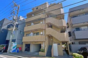 ルーブル大井町の外観（北西側から）