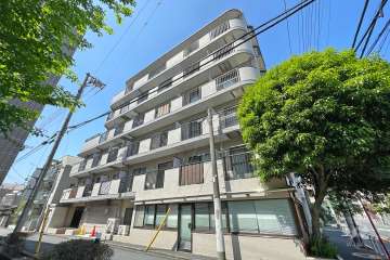 セザール戸越の外観（北東側から）