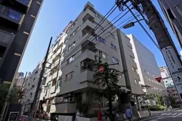 グレイス五反田の外観（南東側から）
