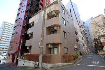 エクセリア五反田の外観（北側から）