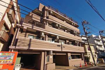 グランヴァン中延の外観（北西側から）