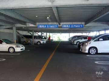 屋内平面駐車場