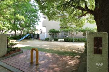 敷地に隣接して『武庫川公園』があります。