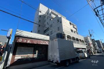 シャンボール第2南品川の外観（北西側から）