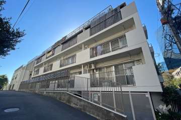 財形第三御殿山マンションの外観（北東側から）