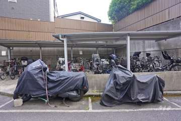 バイク置場