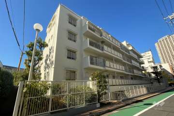 目黒パークマンションの外観（南東側から）