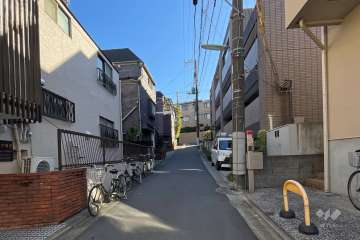 テラス池田山の外観(北側から)