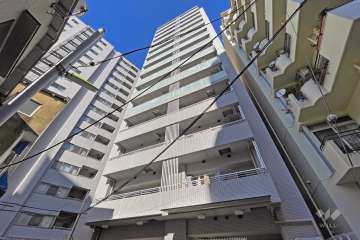 ザパークハウス大井町イーストコートの外観（南東側から）