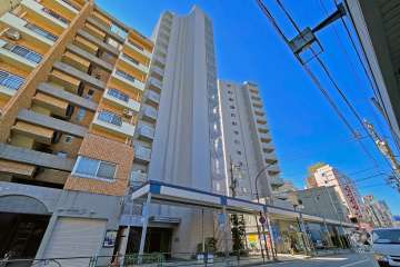 ザパークハウス大井町イーストコートの外観（北東側から）