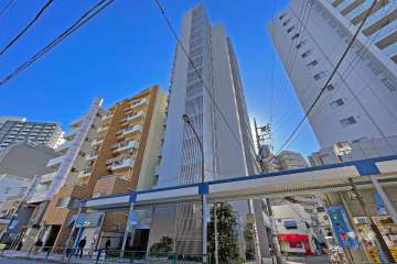 ザパークハウス大井町イーストコートの外観（北西側から）