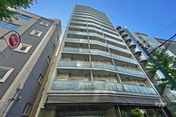 リビオ目黒リバーサウスの外観（北西側から）