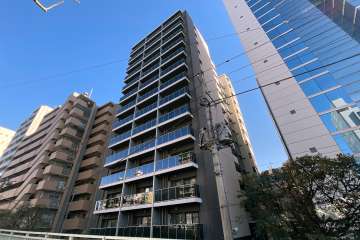 ザパークハウスアーバンス東五反田の外観（北西側から）