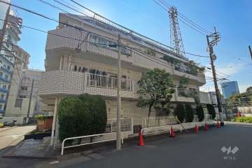 フォンテーヌ御殿山の外観（北側から）