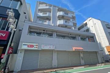 グリーンキャピタル旗の台の外観（北東側から）