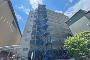 ドミール第3東品川の外観（北東側から）