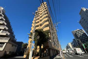 ライオンズマンション南品川の外観（南東側から）
