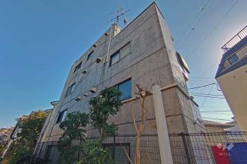 セントラル不動前の外観（西側から）