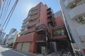 シャンボール第3大森の外観（北西側から）