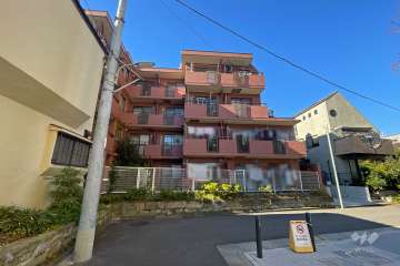 セザール中延の外観（南東側から）