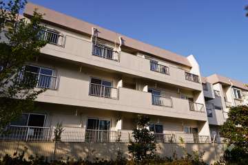 パークハイツ大森の外観（南西側から）