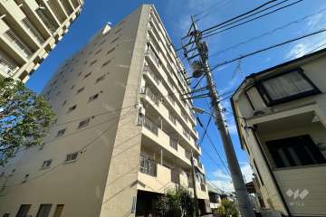 ハイツ旗の台の外観（南西側から）