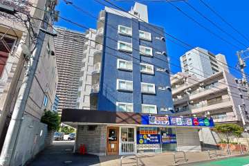 武蔵小山フラワーマンションの外観（北東側から）