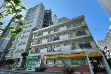 大森ハイツの外観（北西側から）