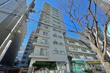 大森ハイツの外観（北東側から）