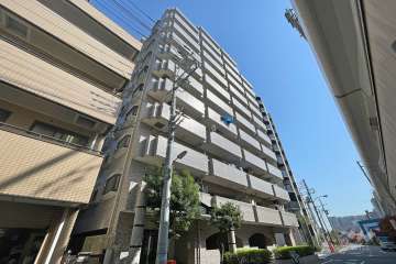 グランイーグル南大井の外観（北西側から）