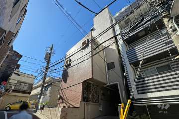 理研不動前ビルの外観（北東側から）
