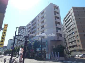 伊丹駅前サンハイツの外観（北側から）