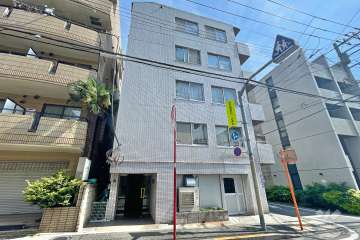 スカイパレス中延の外観（南西側から）