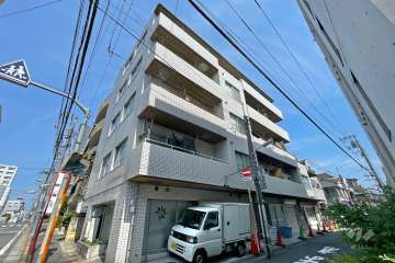 スカイパレス中延の外観（南東側から）