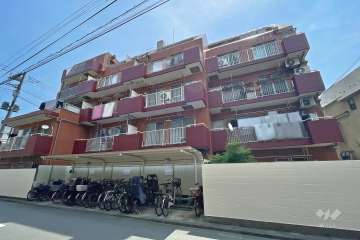 ライオンズマンション馬込第2の外観（西側から）