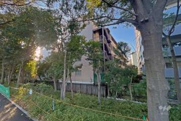 第３東個マンションの外観（北東側から）