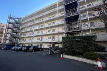 エクセルハイツ大井仙台坂の外観（北西側から）-(2)