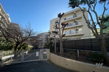 エクセルハイツ大井仙台坂の外観（北側から）