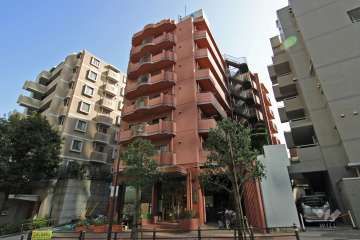 『セザール西品川』の外観（北側から）