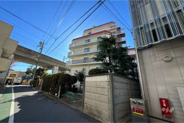 東大井スカイハイツの外観（北西側から）