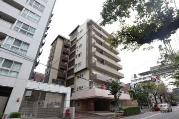 ガーデンコーポ不動前の外観(北側から）