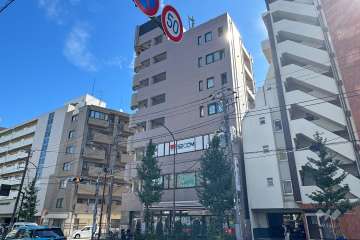 旗の台グリーンハイツの外観（西側から）