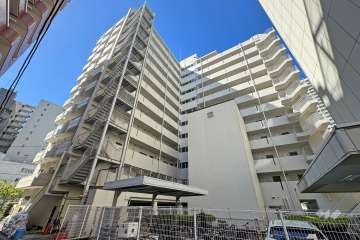 五反田リーラーハイタウンの外観（北東側から）