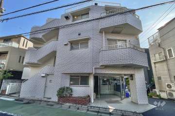 ジュネス目黒不動前マンションの外観（南側から）