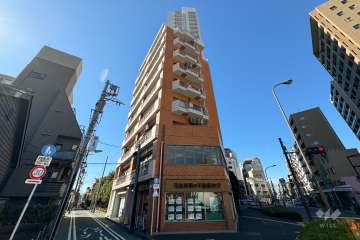 ソレール仙台坂の外観（北東側から）