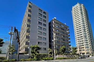 プライム東大井の外観（南東側から）