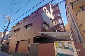 ハイライフ大崎の外観（北西側から）-